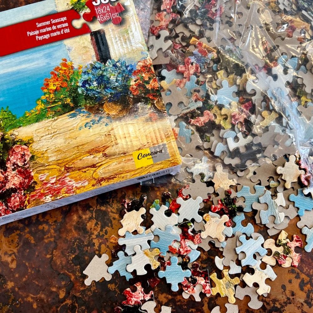 FIRM! Summer Seascape Puzzle 550 PC.